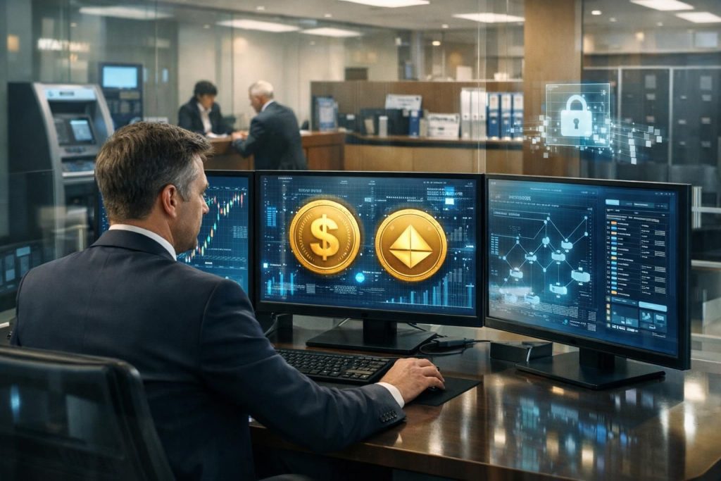 erfahren sie, wie traditionelle banken zunehmend stablecoins nutzen, um innovationen im finanzwesen voranzutreiben und transaktionen effizienter zu gestalten.