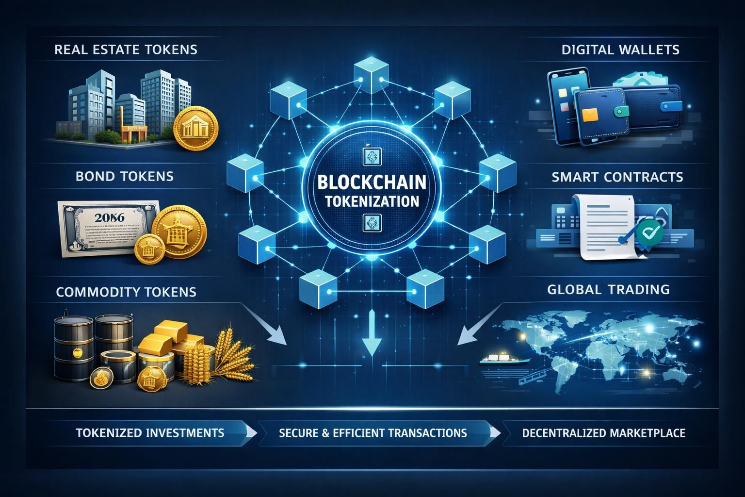 entdecken sie die zukunft der investitionen mit tokenisierten immobilien, anleihen und rohstoffen – die neue grenze im digitalen vermögenshandel.