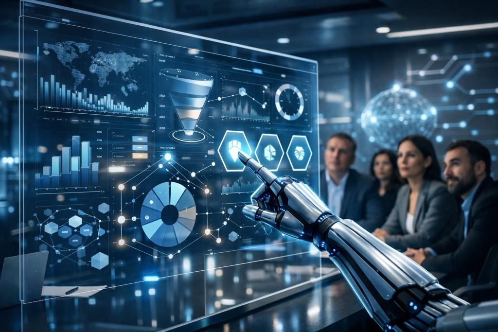 entdecken sie, wie künstliche intelligenz im webmarketing vom einfachen werkzeug zur wichtigen entscheidungsinstanz wird und ihre strategien revolutioniert.