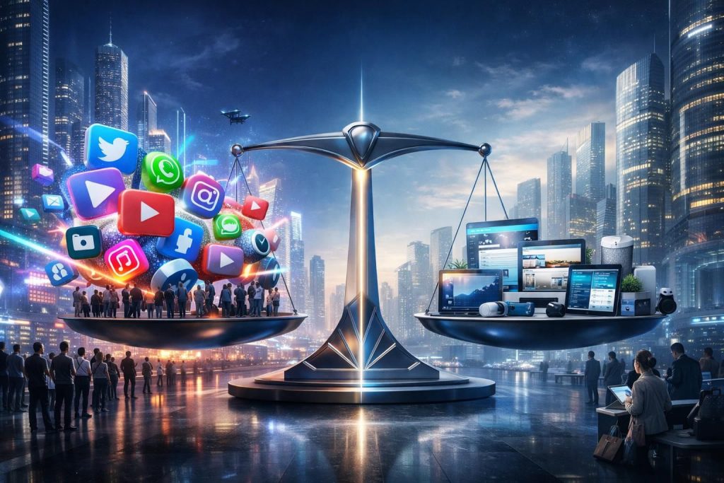 entdecken sie die rolle von plattformen im vergleich zu eigenen medien im jahr 2026 und erfahren sie, wie sich die medienlandschaft verändert.